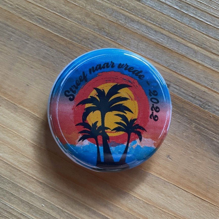 Button - " Streef naar vrede" - Afbeelding 2