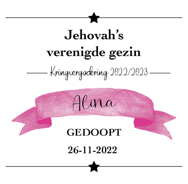 Mok - gedoopt op kringvergadering - Afbeelding 3