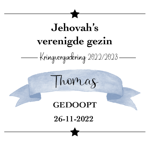 Mok - gedoopt op kringvergadering - Afbeelding 4