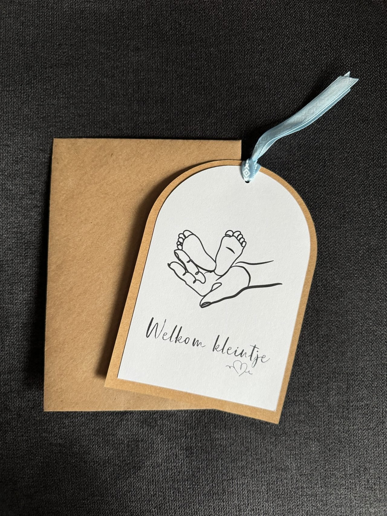 Kaartje - Welkom kleintje